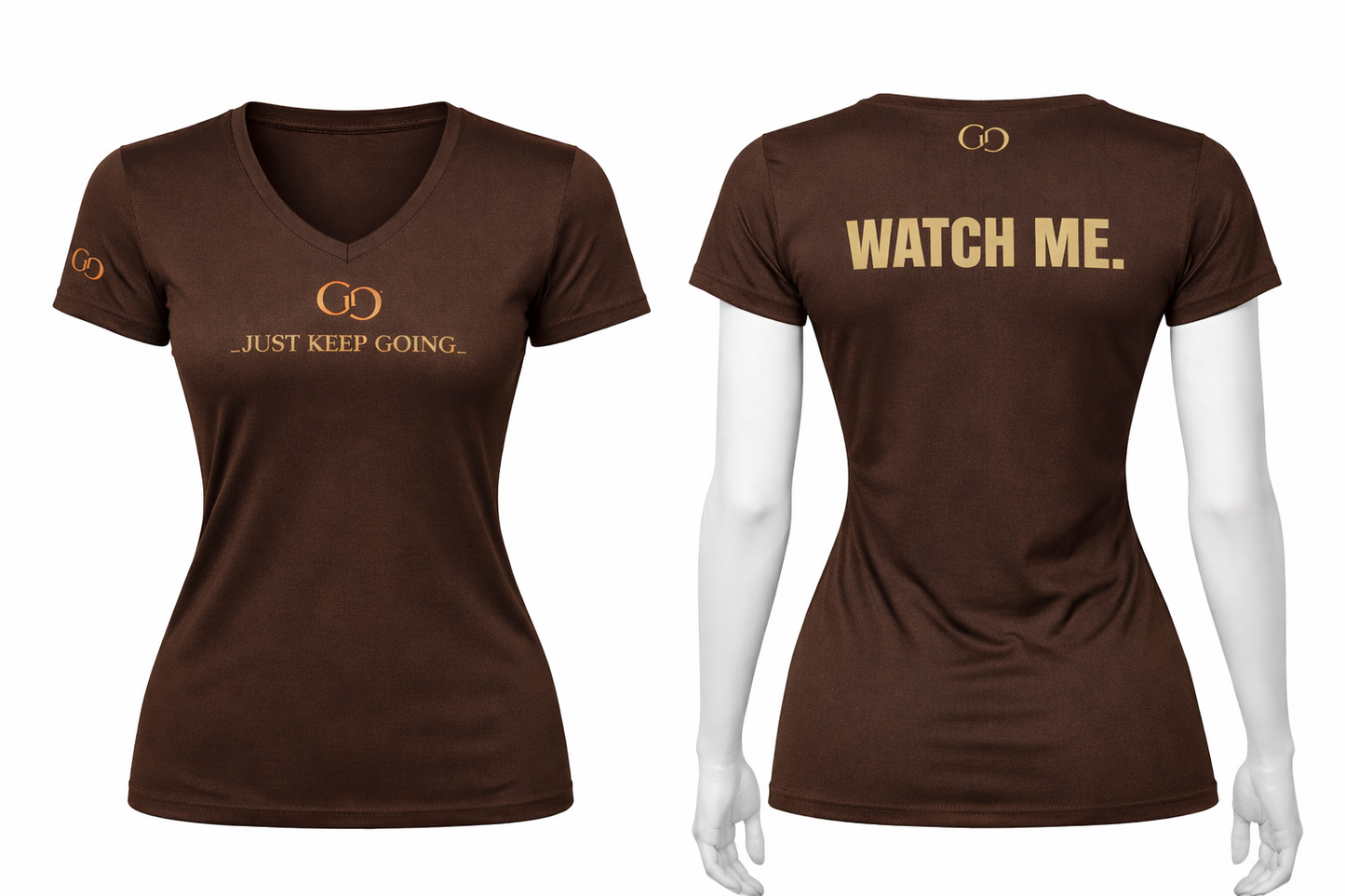 Watch Me Women’s V-Neck Tee